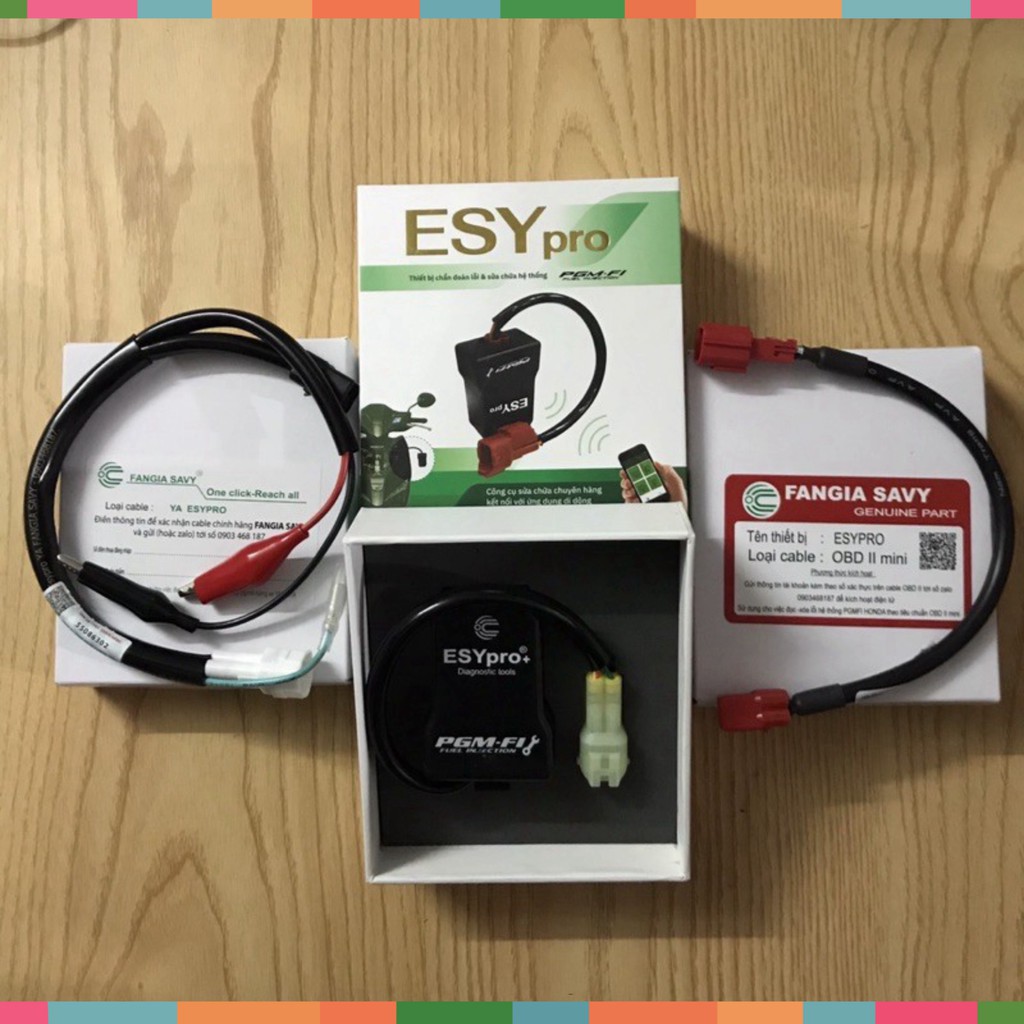 [ Dụng Cụ Số 1 ]. Lì Xì .Trọn Bộ Thiết Bi Đọc Xoá Lỗi Nâng Cấp Phần Mềm Esy Pro