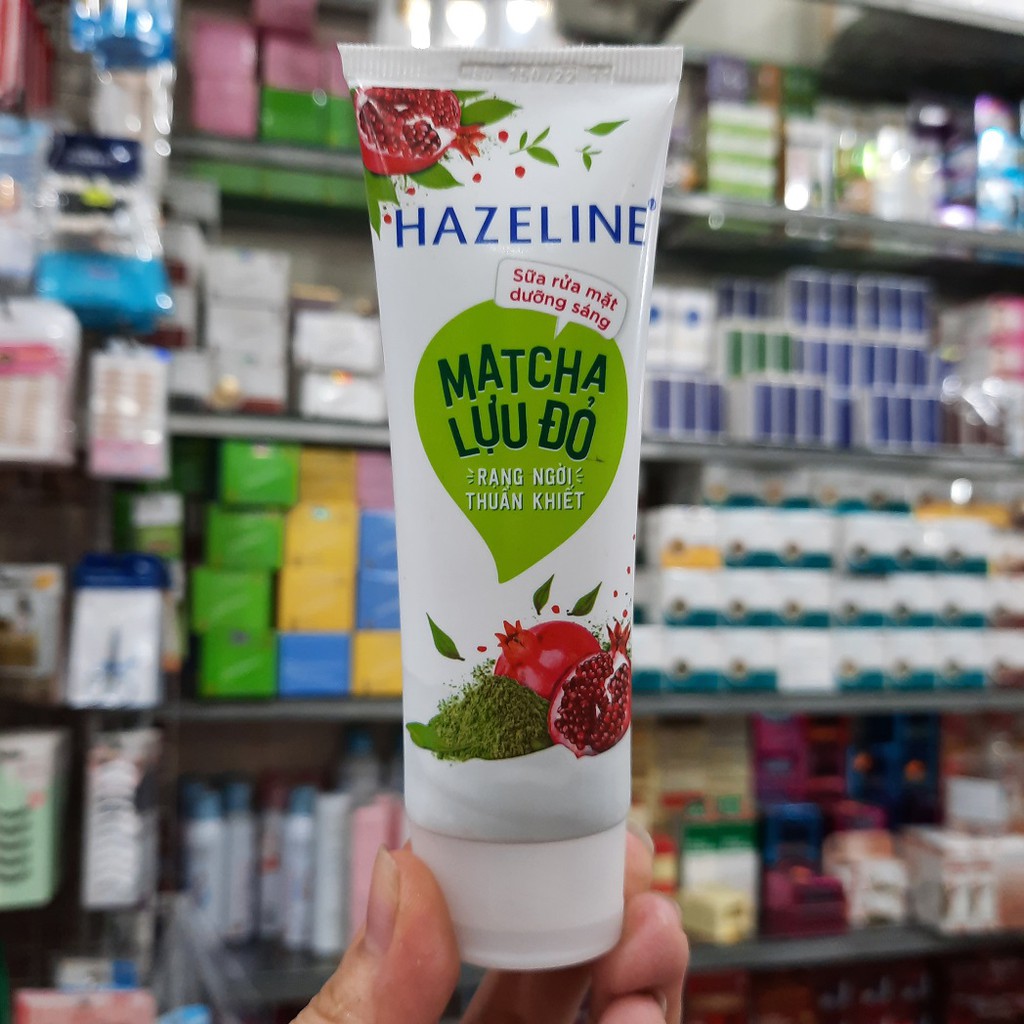 Sữa rửa mặt Hazeline Matcha 50g