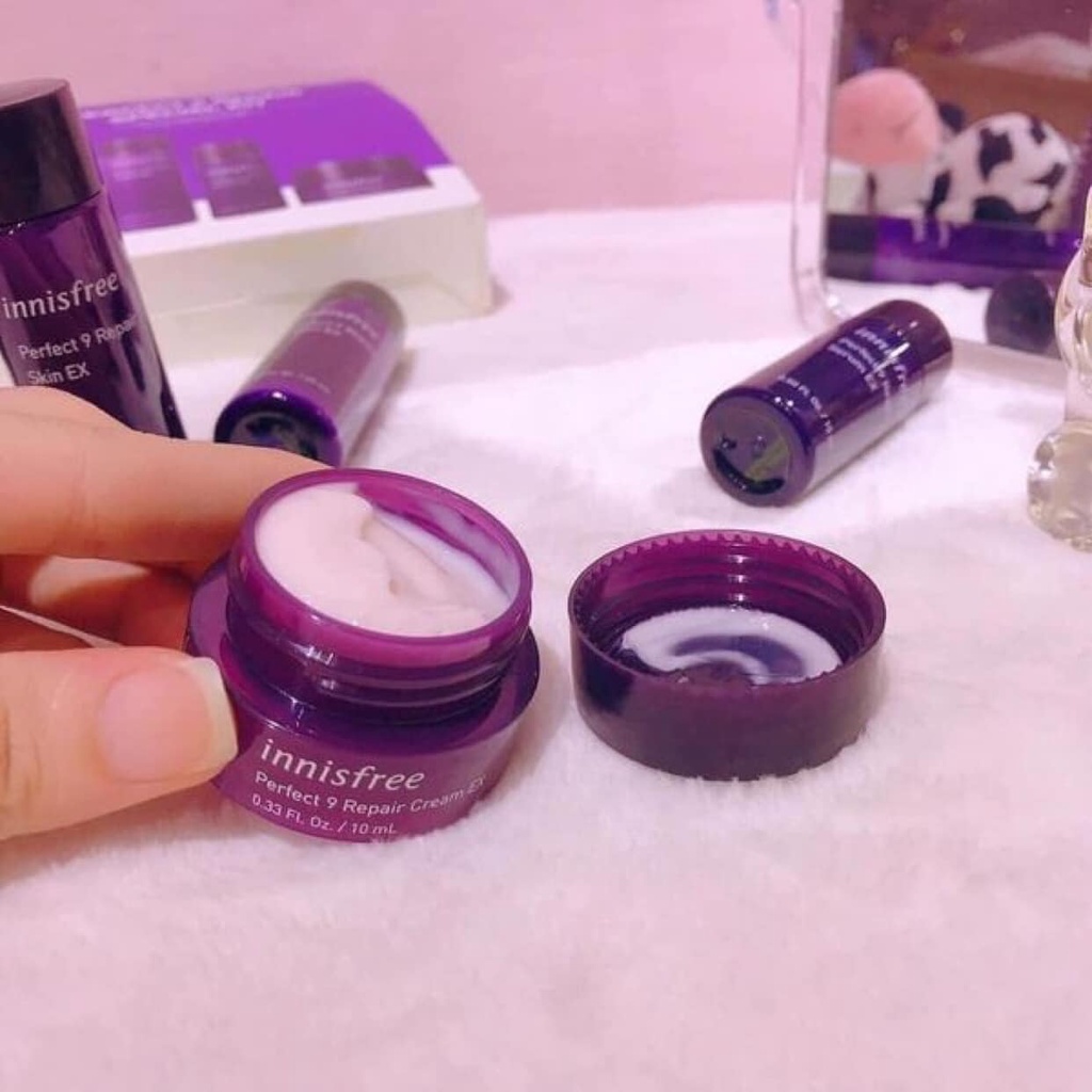 KEM CHỐNG LÃO HÓA INNISFREE PERFECT 9 REPAIR CREAM EX 10ML CHÍNH HÃNG - 11441