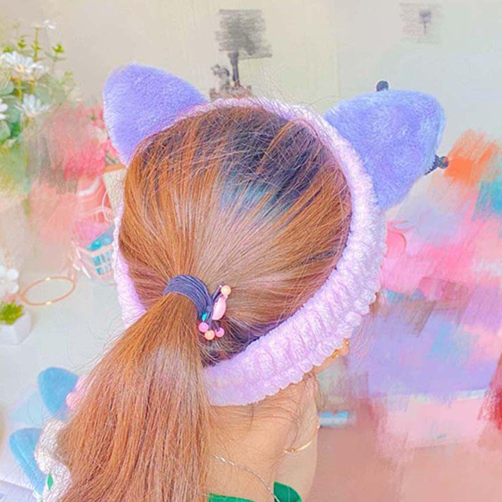 Băng Đô Cài Tóc Co Giãn Phong Cách Hàn Quốc Cho Nữ