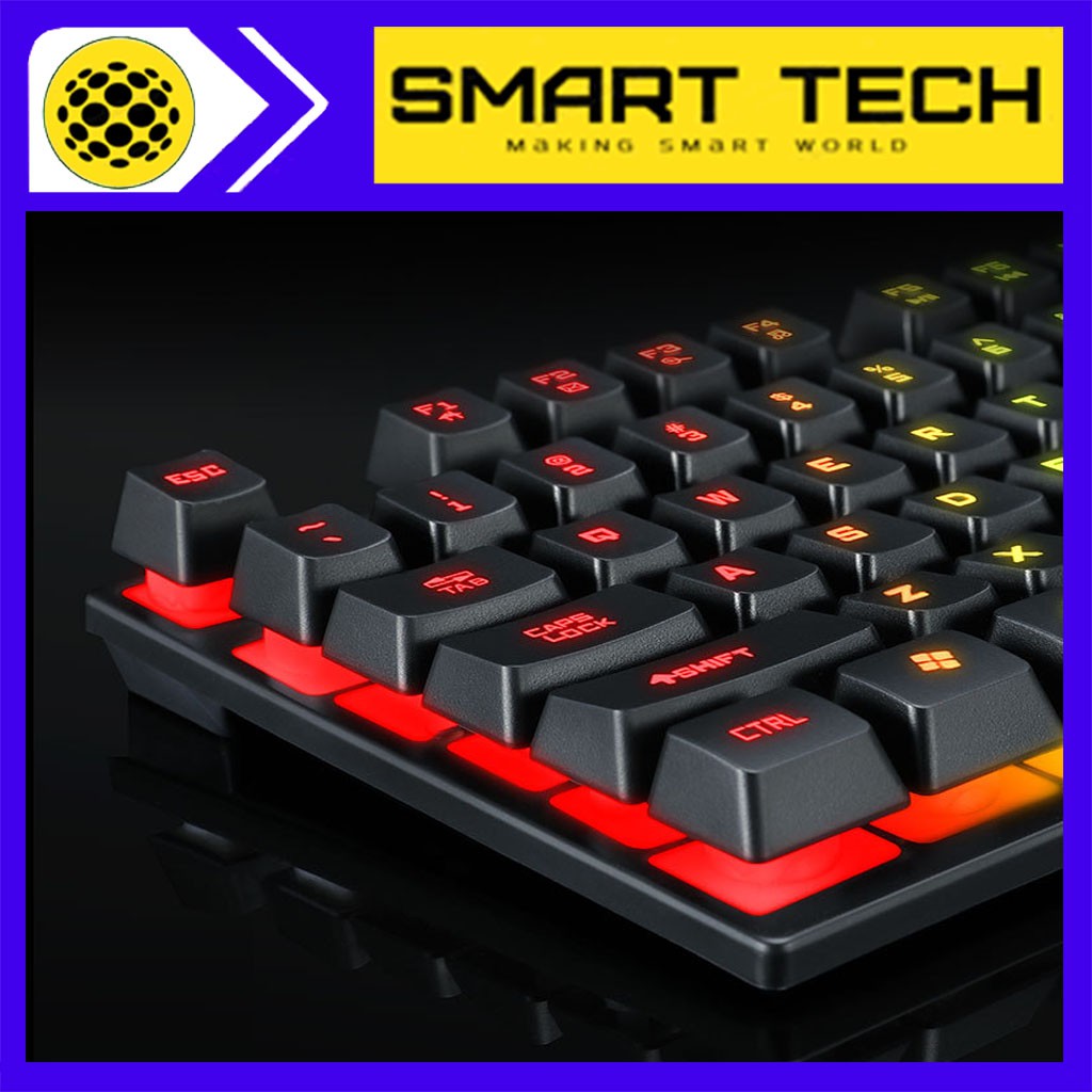 Bàn phím gaming máy tính LED T20 bàn phím rời dùng cho laptop máy tính