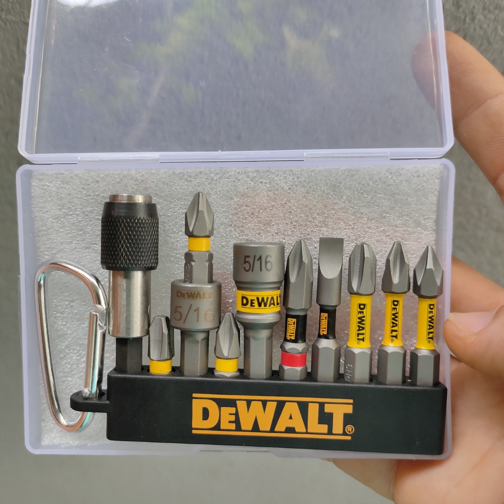 Combo Mũi Vít - Đầu Bắn Tôn Chính Hãng DEWALT