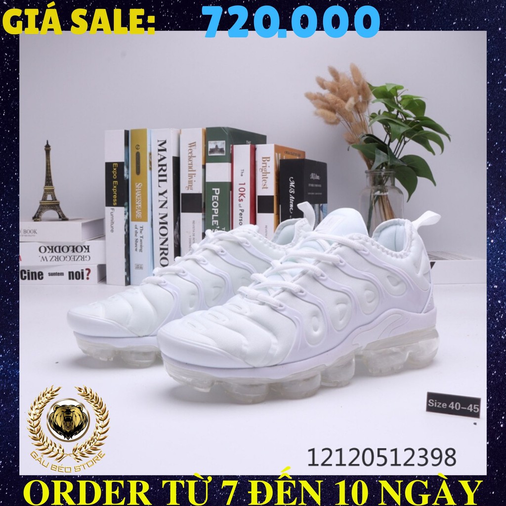 🌟FULLBOX🌟ORDER🌟SALE 50%🌟ẢNH THẬT🌟 Nike Air Max Vapormax Plus 2018 🌟GIÀY NAM NỮ