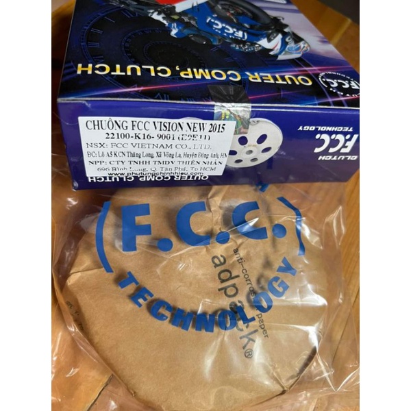 CHUÔNG NỒI VISION MÃ K44 HÀNG CHÍNH HÃNG FCC TỪ ĐỜI 2015-2022