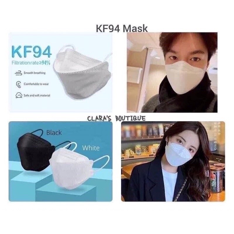 Khẩu Trang KF94 4D Mask Gói 10 Cái