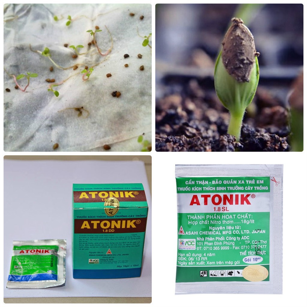Thuốc kích thích sinh trưởng cây trồng ATONIK 1.8 SL- gói 10ml (hộp 10gói)