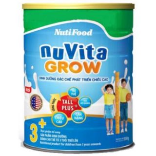 Sữa bột Nutifood Nuvita Grow 900g