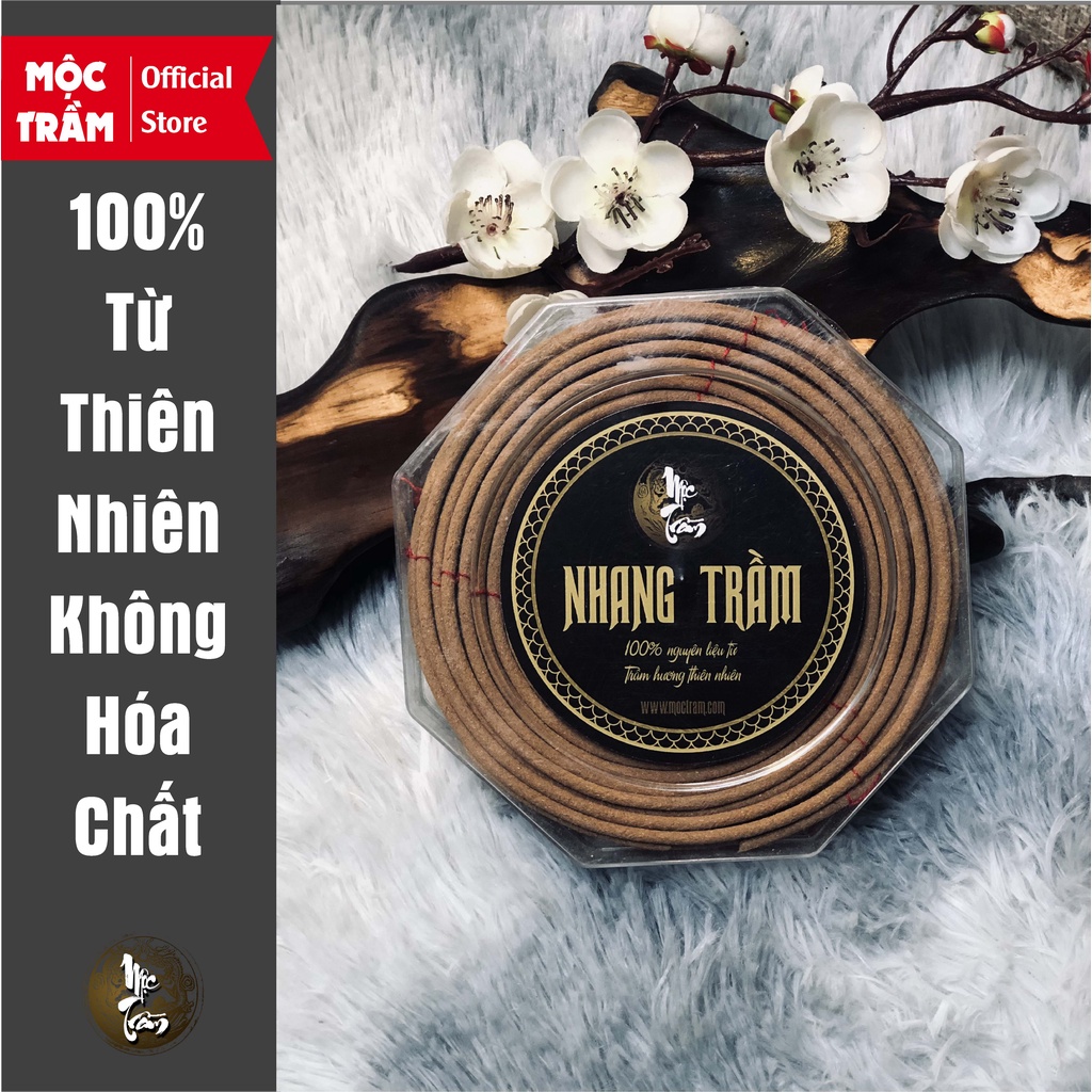 Nhang Vòng, Khoanh Sạch Tinh Khiết Từ Trầm Hương - Nguyên Liệu 100% Từ Thiên Nhiên Không Chứa Hóa Chất