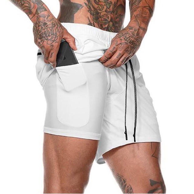 Quần thể thao,tập gym hai lớp bảo vệ cơ đùi | BigBuy360 - bigbuy360.vn