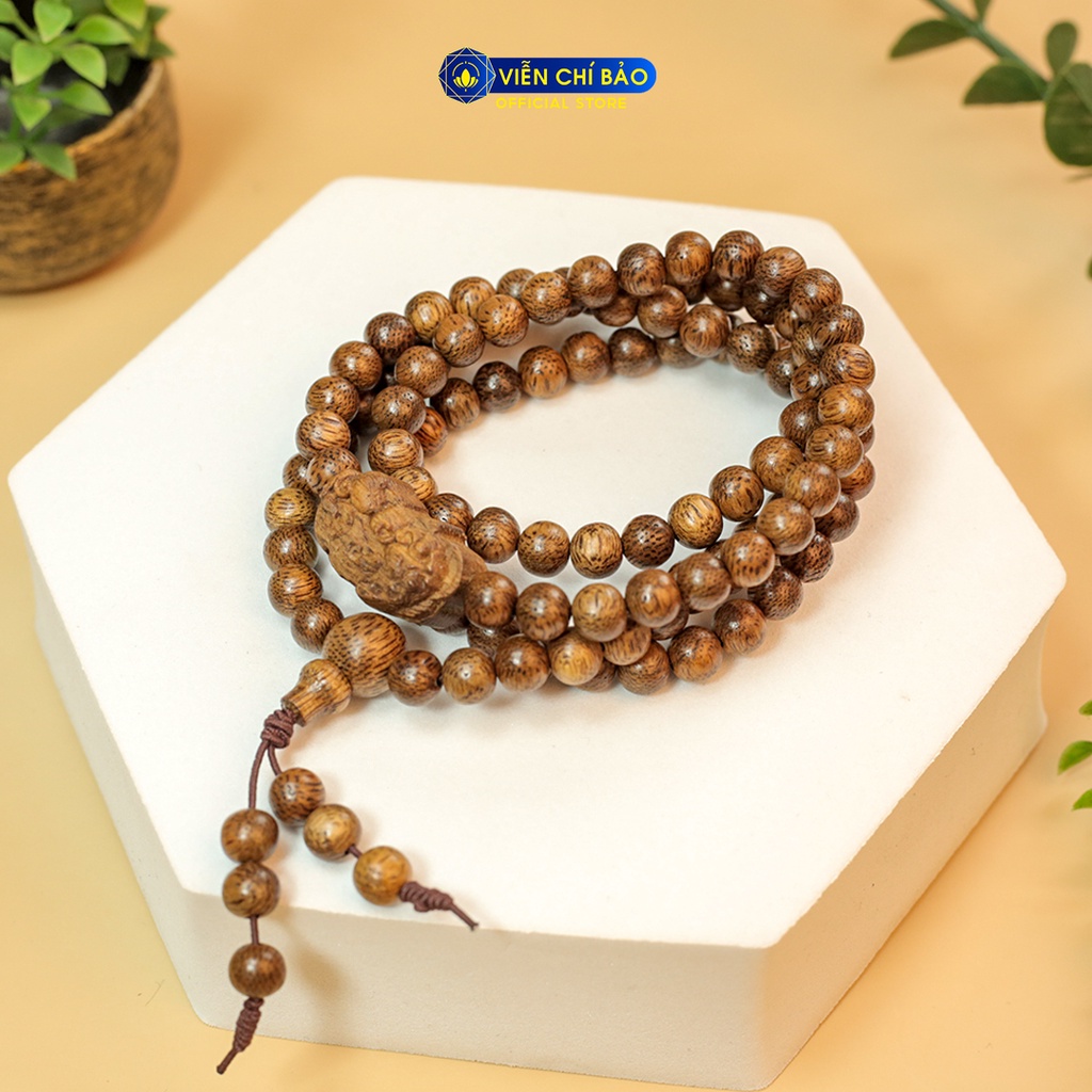 Chuỗi trầm Tốc 108 hạt mix - Tỳ Hưu thời trang phụ kiện trang sức Viễn Chí Bảo V000814-4