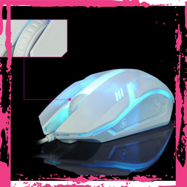 Chuột Có Dây Chơi Game Đèn Nền Led Dành Cho Máy Tính PC