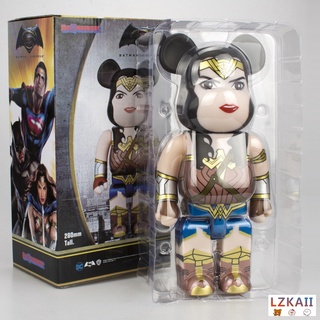 Mô hình nhân vật bearbrick x wonder woman 400% 28 cm