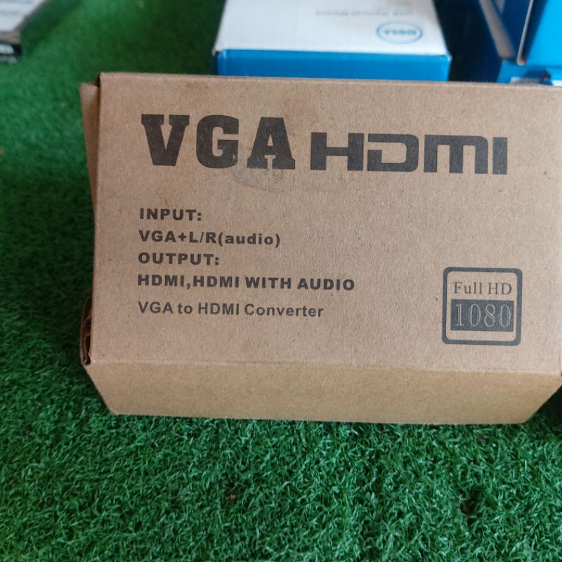 Bộ chuyển đổi VGA sang HDMI có audio hộp đầy đủ