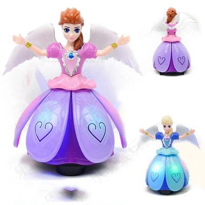 Đồ chơi búp bê cô tiên, Đèn cô tiên khiêu vũ Hàng xịn loại 1 có nhạc, xòe được váy, đèn trung thu