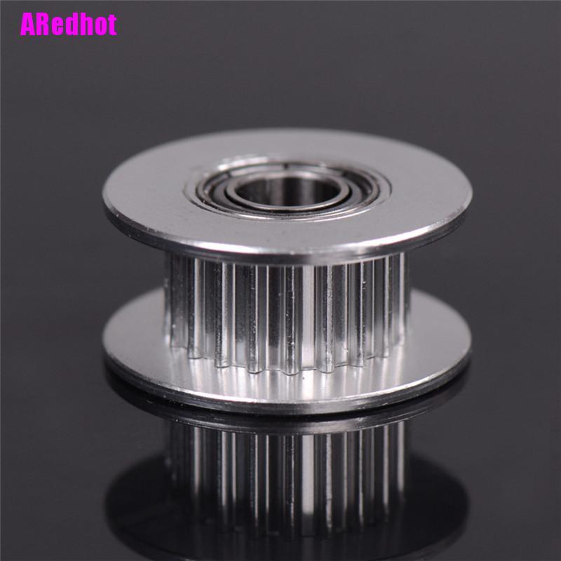 [ARedhot] 3D Printer Parts 20T Belt Width 6mm GT2 Belt Idler Pulley 5mm Bore Aluminum