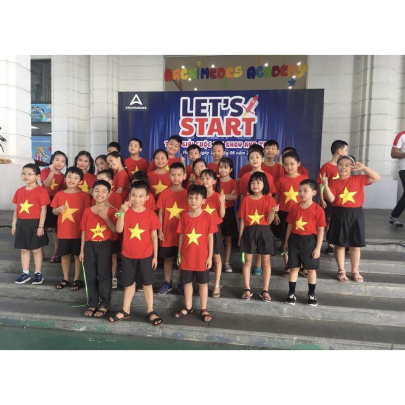 Áo cờ đỏ sao vàng, Áo tập Gym, Yoga, áo đồng phục đội nhóm, cổ vũ , hội thao số lượng lớn sẵn kèm video | BigBuy360 - bigbuy360.vn