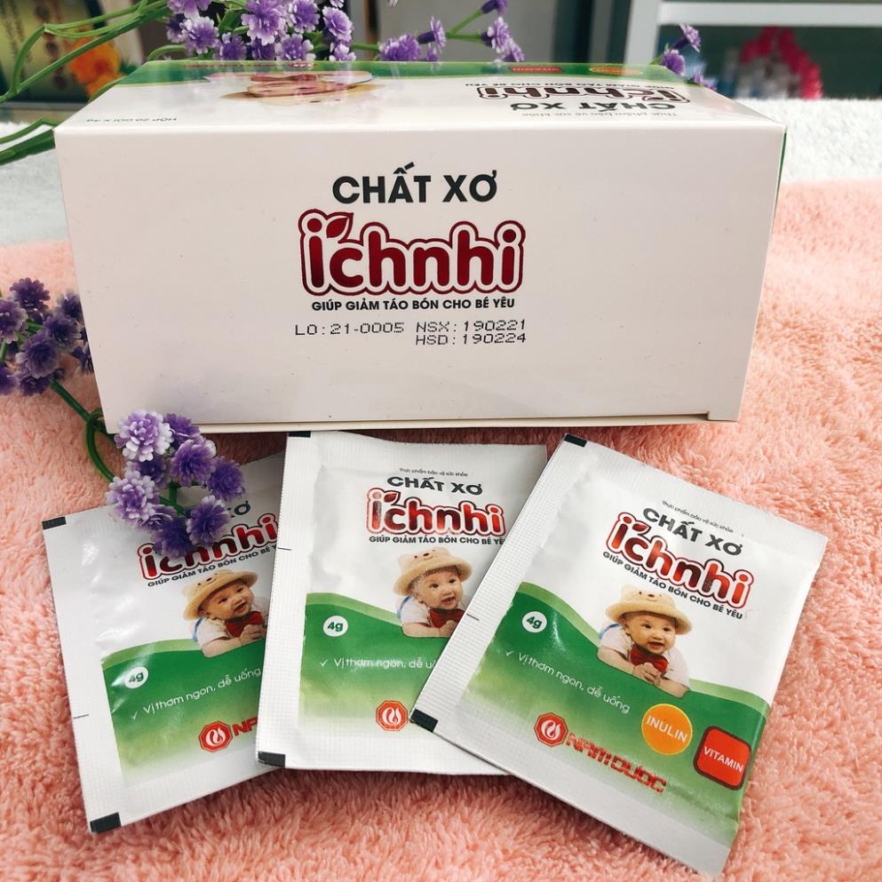 Cốm chất xơ tự nhiên ích nhi - cốm tiêu giảm táo bón cho bé - đầy hơi - chướng bụng - khó tiêu