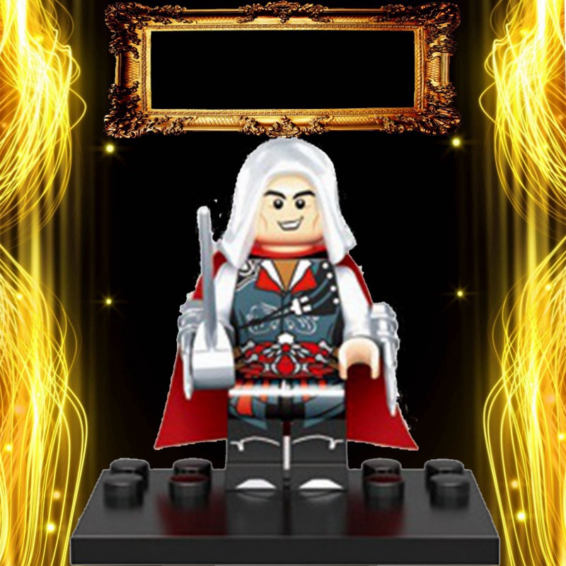 Bộ Lắp Ghép Lego Nhân Vật Game Assassin 's Creed Kenway Firenze