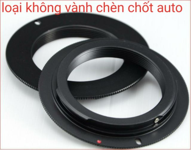M42-EOS Adapter ngàm chuyển M42 lens sang Canon EOS nhôm sơn đen