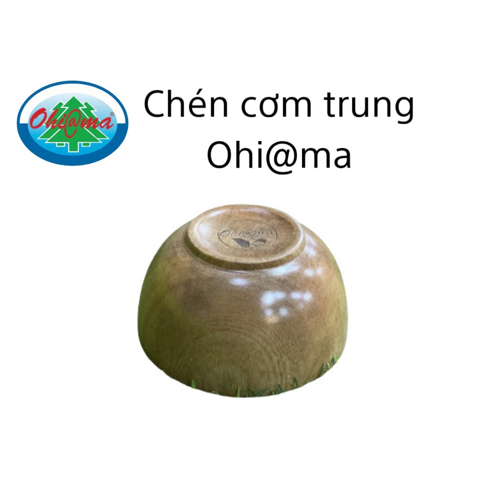 Chén cơm gỗ cao cấp Ohi@ma