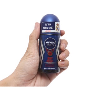 Lăn ngăn mùi NIVEA Men Khô Thoáng giúp bạn nam tự tin hơn