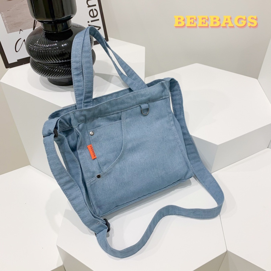 Túi Kiểu Quần Jean Cá Tính Hai Màu Dễ Mix Đồ Có Tay Cầm | TX46 | Túi Jean Style Độc Lạ, Cầm Tay Đeo Chéo Đi Chơi, Cafe