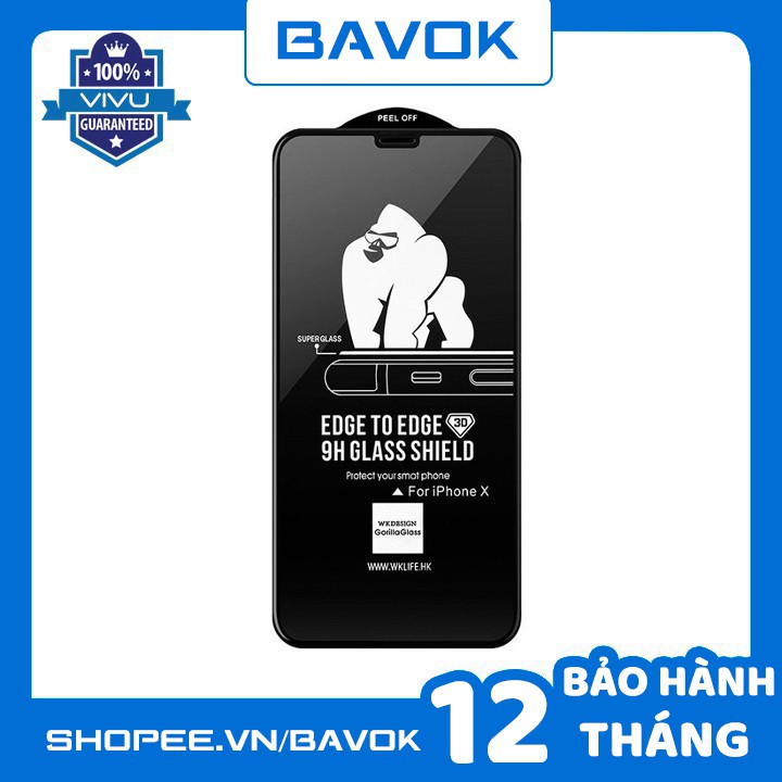 Kính cường lực iphone King Kong 5/5s/6plus/6s/6splus/7/7plus/8/8plus/plus/x/xr/xs/11/12/pro/max/ - bavok