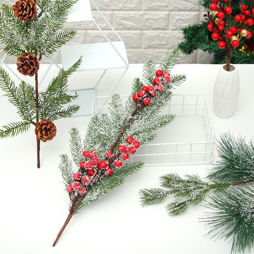 Nhánh Quả Berry Nhân Tạo Dùng Trang Trí Tiệc Giáng Sinh