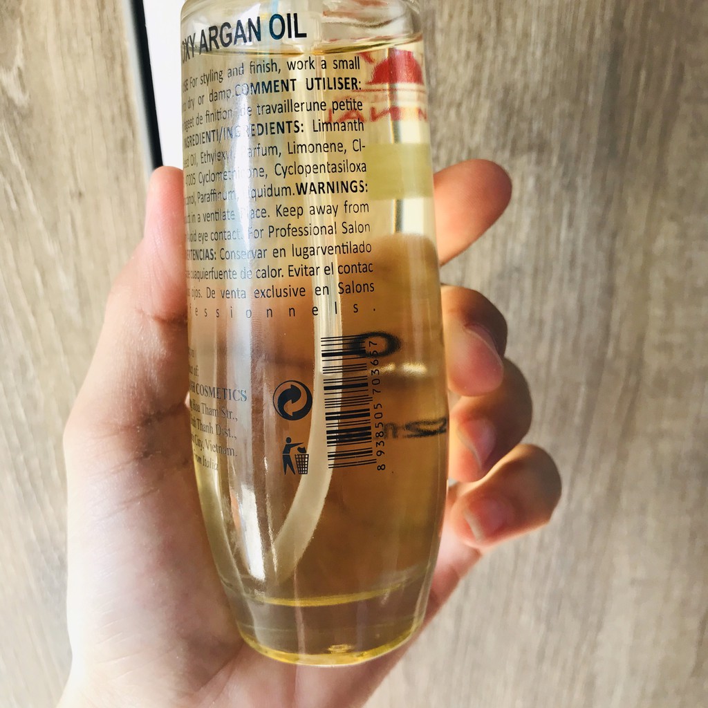 TINH DẦU DƯỠNG BÓNG TÓC ROXY ARGAN OIL 100ML