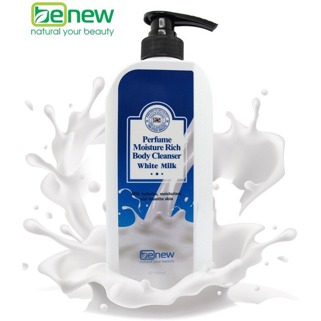 [Chính Hãng] Sữa Tắm Hương Nước Hoa Sáng Mịn Da Benew 500ml | BigBuy360 - bigbuy360.vn