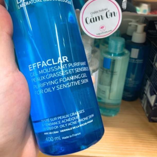 Gel rửa mặt da dầu La Roche-Posay Effaclar Foaming Gel ( 400mL ) | BigBuy360 - bigbuy360.vn