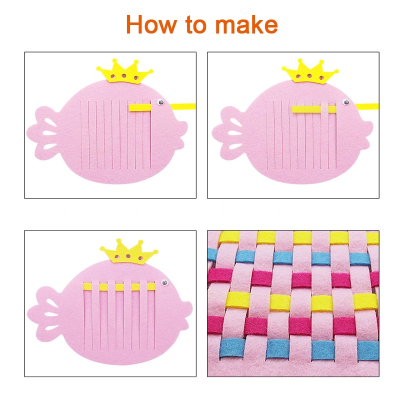 Đồ Chơi Giáo Dục Kỹ Năng Động Cơ Dệt Bằng Tay Mắt Montessori Kết Hợp Dây Mảnh Giáo Dục Sớm Cho Trẻ Em