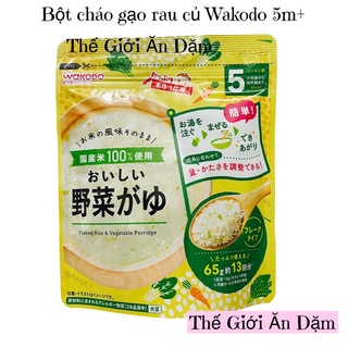 Bột Ăn Dặm Wakodo Nhật Bản 5m 7me