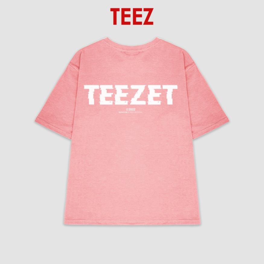 Áo Thun Unisex TEEZ - TZ1002 Form Rộng Tay Lỡ, Áo Phông Nam Nữ Big Size Đẹp