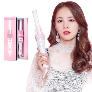 Máy uốn tóc xoăn tự động 360 VIVID & VOGUE HÀN QUỐC (TẶNG KÈM LƯỢC)