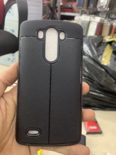 Ốp lưng LG G3/ G4 dẻo đen dập vân da