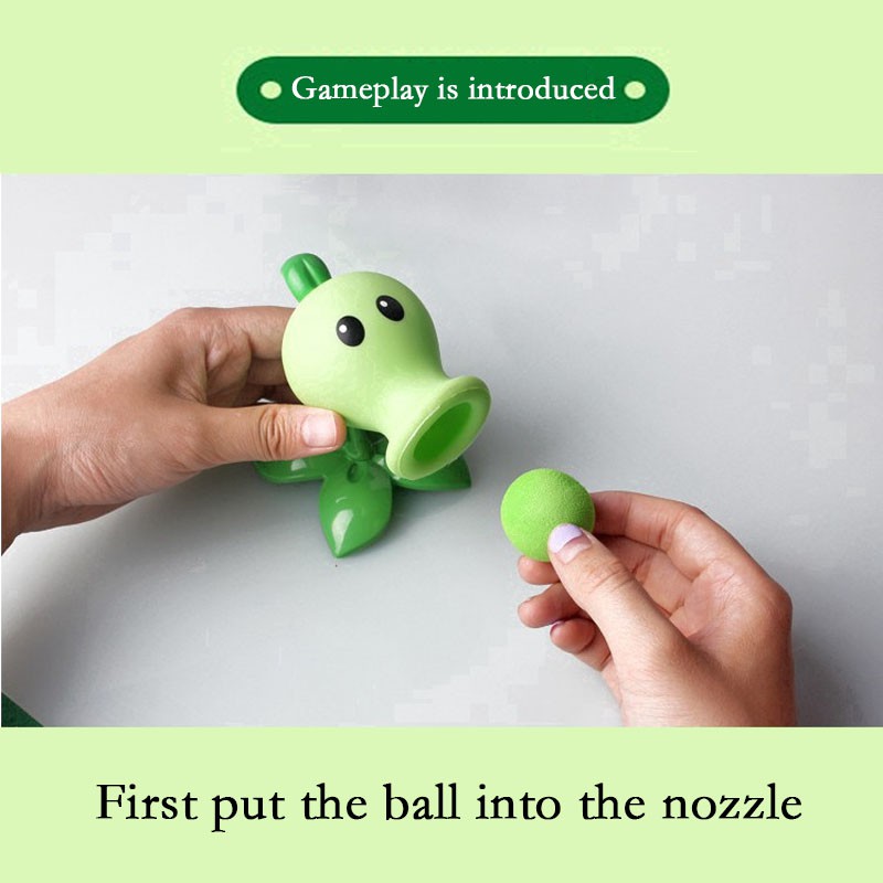 Bộ đồ chơi Plants Vs Zombies/ Plants/ Barricade Zombies bằng chất liệu Vinyl mềm