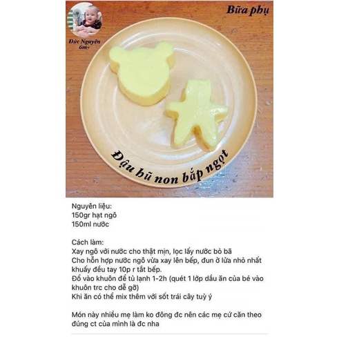 Khuôn nhựa chịu nhiệt hấp trứng, bánh plan cho bé