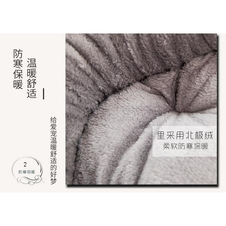 Nệm tròn mềm mại dành cho chó thú cưng
