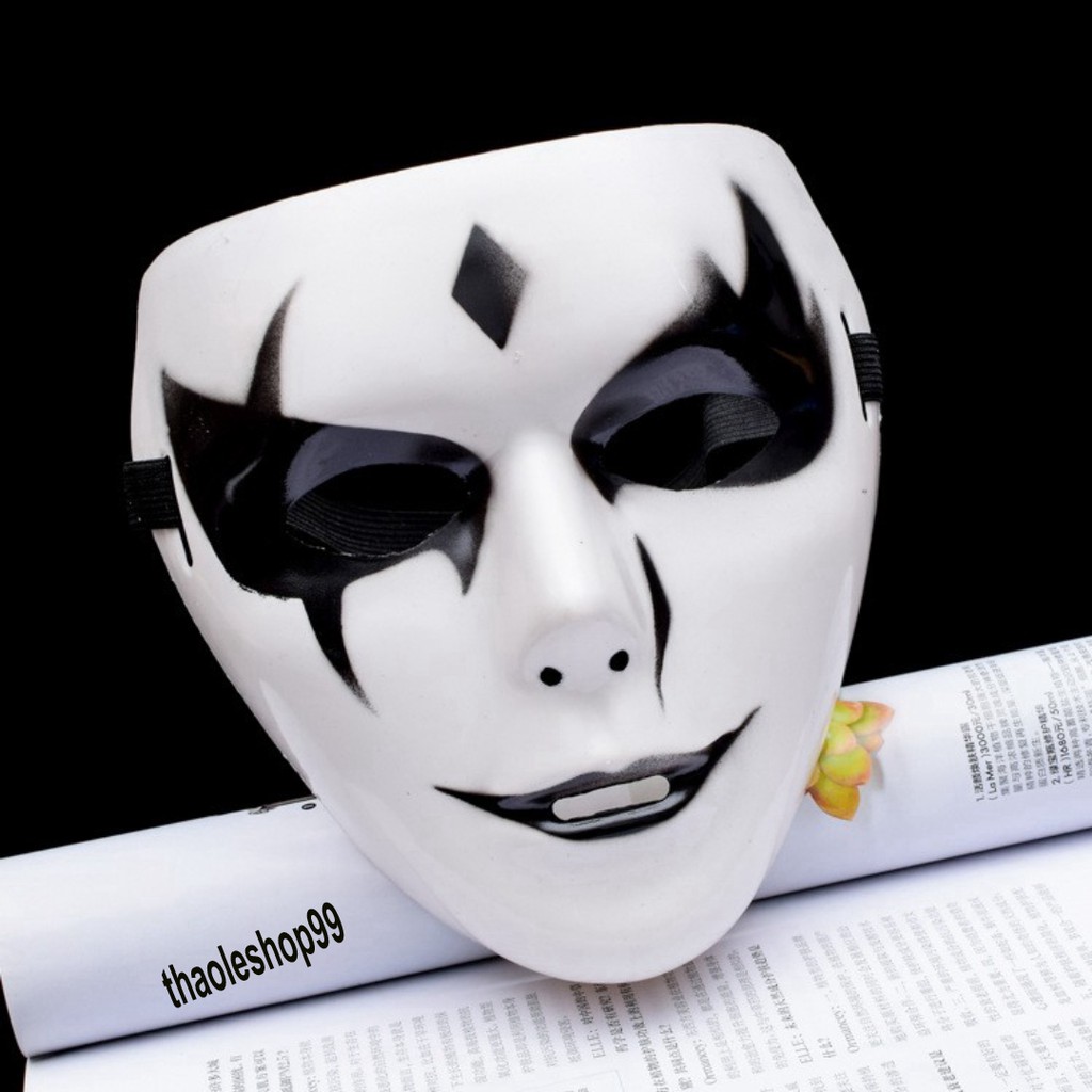 Mặt Nạ Vẽ Jabbawockeez Nhiều Phiên Bản - Mặt Nạ Hacker Anonymous Vẽ Họa  Tiết - Video Games | Bibione.Vn