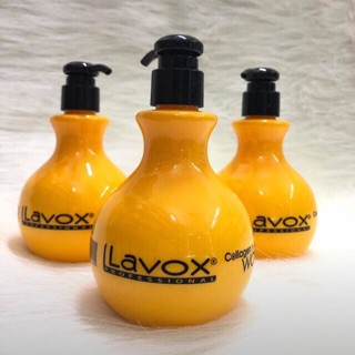 WAX GIỮ NẾP TÓC LAVOX COLLAGEN MÀU VÀNG 300ML