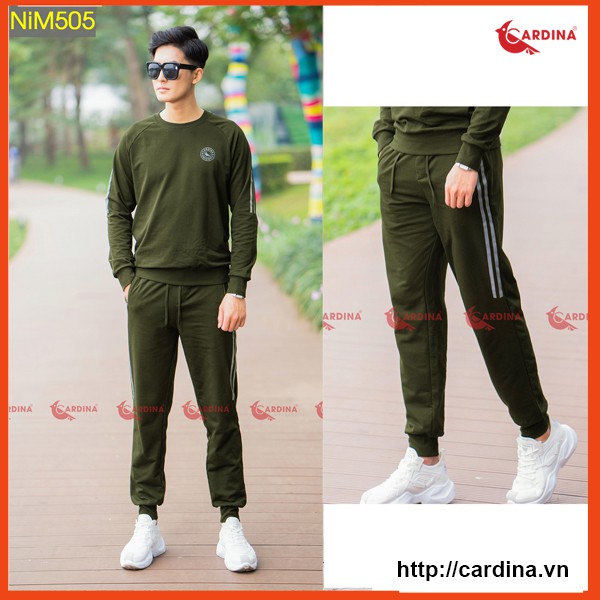 Bộ Nỉ Nam Thu Đông CARDINA Cao Cấp Dáng Thể Thao | BigBuy360 - bigbuy360.vn