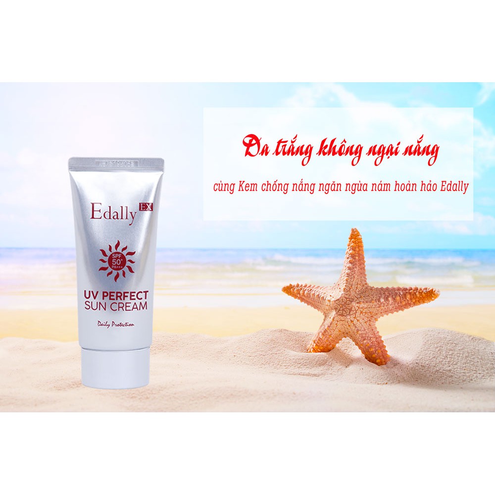 Kem Chống Nắng, Kem Chống Nắng Ngừa Nám, Kem Chống Nắng Edally Ex  SPF 50 PA+++