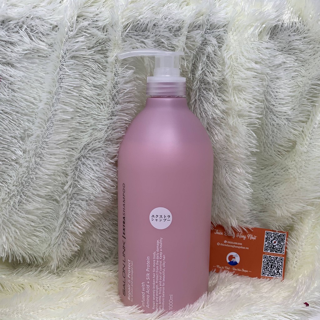 Dầu gội dầu xả Salon Link Extra 1000ML dầu gội cho tóc nhuộm hàng Nhật LIKE TOKYO