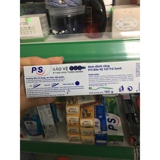 Kem đánh răng P/S trà xanh (190g)