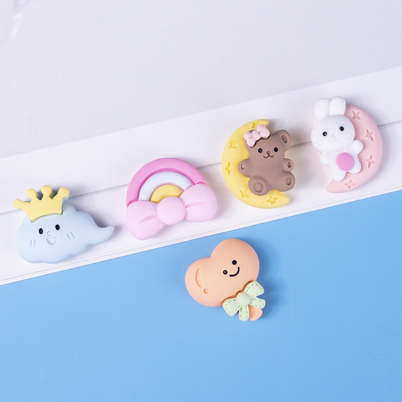 Phụ kiện kẹp tóc bằng nhựa đa mẫu mã dễ thương cho bé