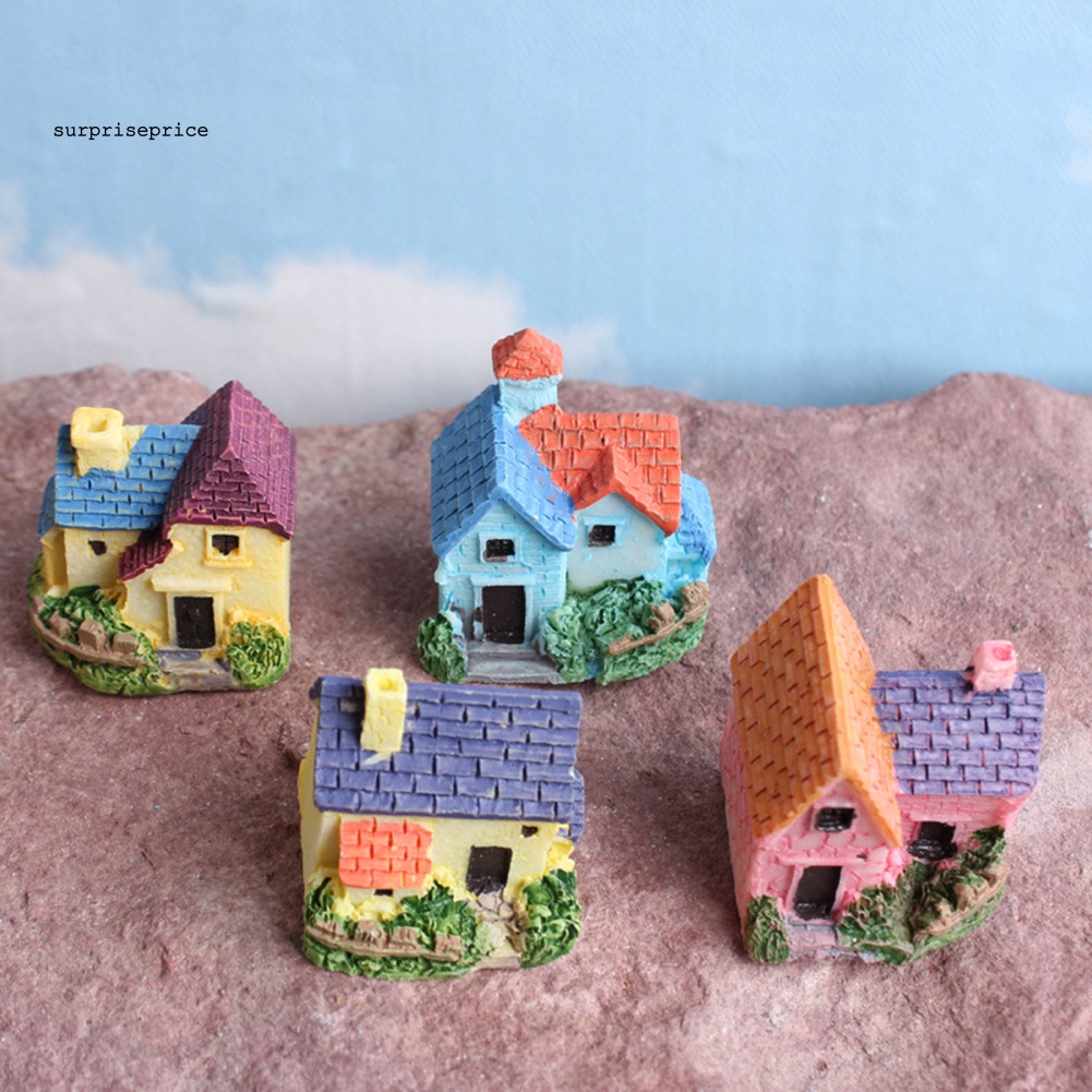 Đồ trang trí Ngôi Nhà Nhỏ Dùng Trang Trí Sân Vườn DIY