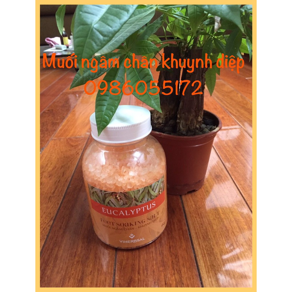 Muối ngâm chân Khuynh Diệp 1kg