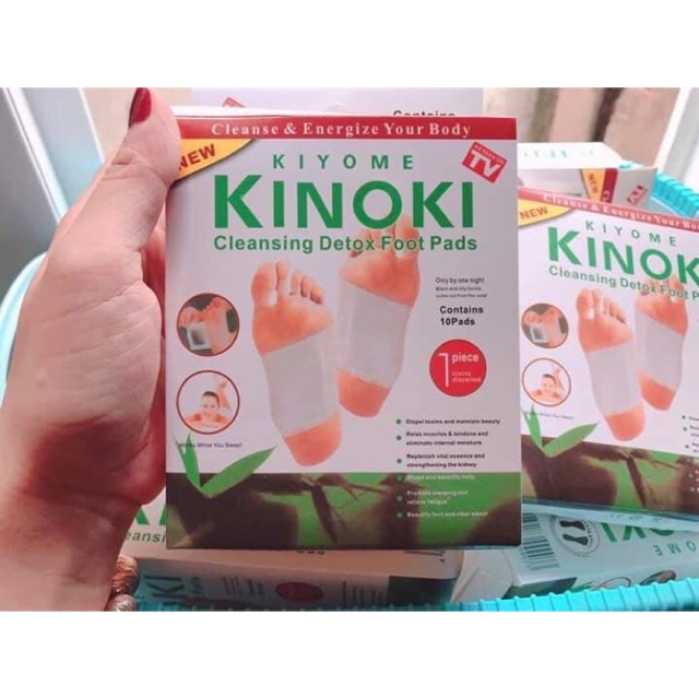 🏵Miếng dán thải độc KINOKI NHẬT BẢN🏵