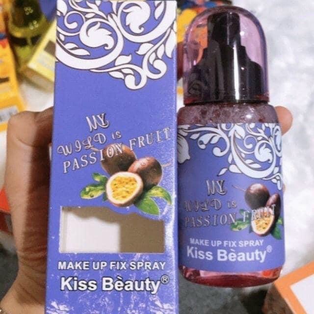[ XẢ LỖ] Xịt Khoáng Dưỡng Ẩm Và Khoá Trang Điểm Trái Cây Kiss Beauty Fruit 110ml | BigBuy360 - bigbuy360.vn